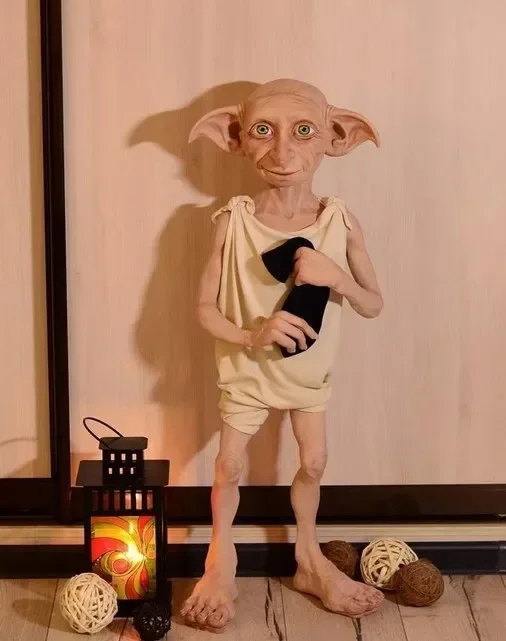 

16cm Harries Dobby Action Figure Potters Magic World Elf Model Doll Toys Movie Peripherals Collection Ornaments Children Gifts