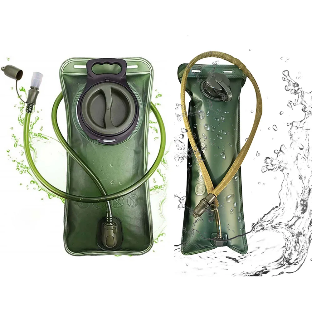 Water Bag For Outdoor Hiking Cycling  Backpack Water Storage Hydration Pack Reservoir Replacement Military Water Storage Bag 2L