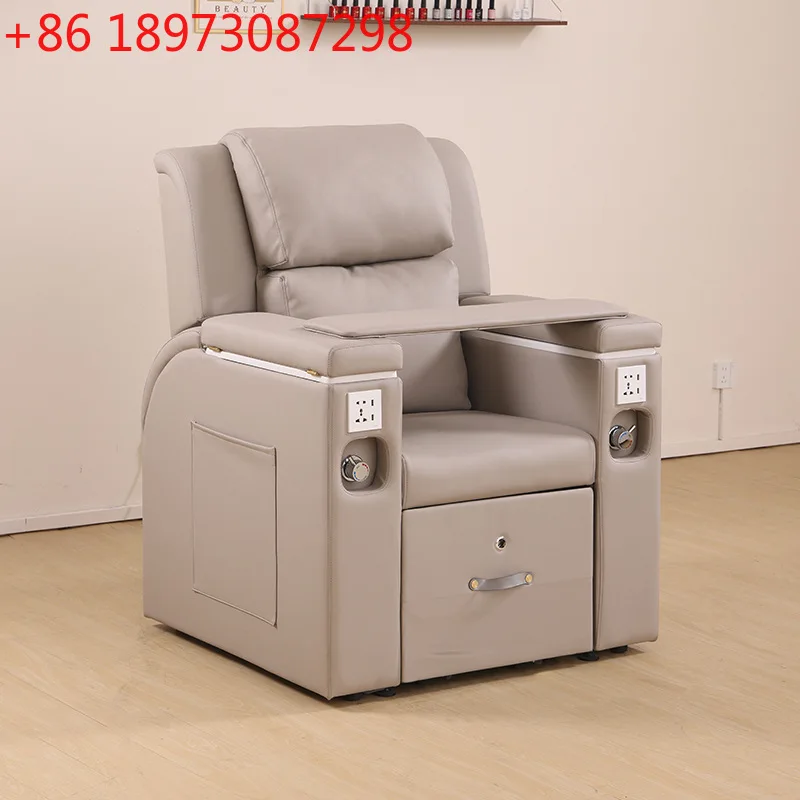 مانيكير أريكة القدم كرسي سبا صالون متعدد الوظائف الكهربائية القدم رمش أريكة كرسي