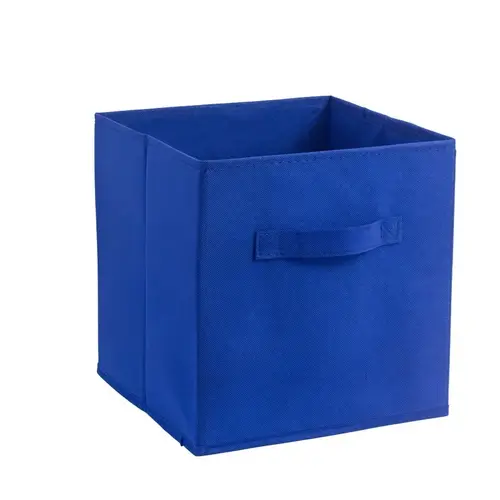 Non Woven Storage Box with Handles Foldable Fabric Storage Cube Colorful Organizer for Clothes Toys Books Shelves Closet Nursery - Image 8