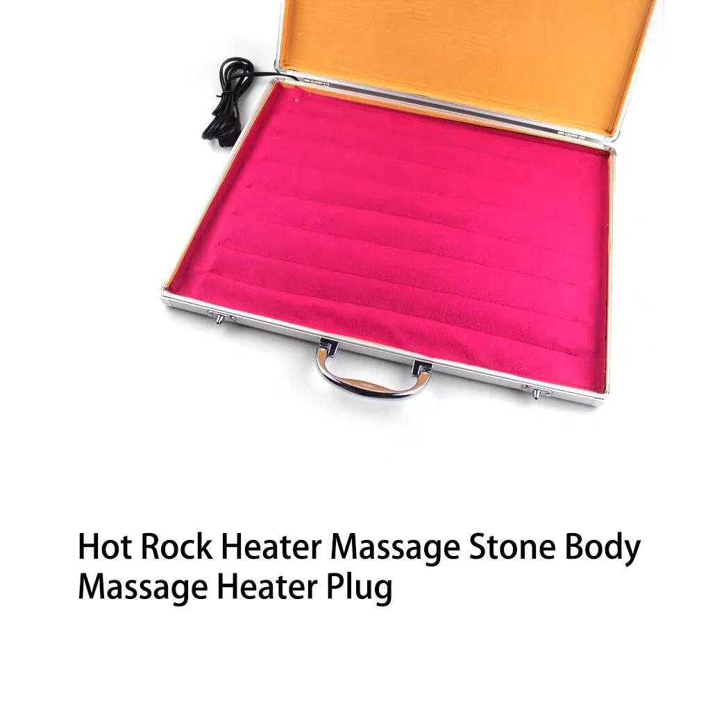 Hot Rocks Warmer Professional Wear-resistant Reusable Massage Stones Heater Waterproof Automatic Heating Box Rock Stone Case