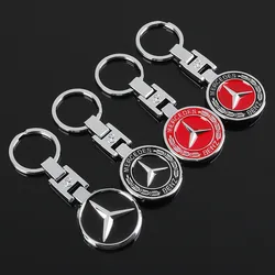 Zinc Alloy  Metal Car Keychain Cover For Mercedes Benz AMG W177 W176 X166 X167 C257 C218 X253 C118 C117 H247 Auto Accessories