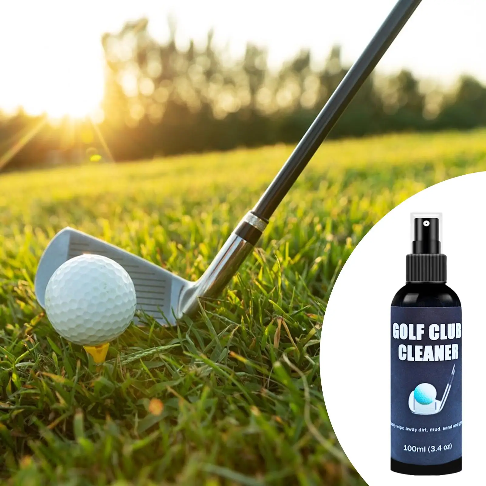 

Golf Club Cleaner Golf Cleaning Solution Dirt Sand Remover Golf Cleaning Spray for