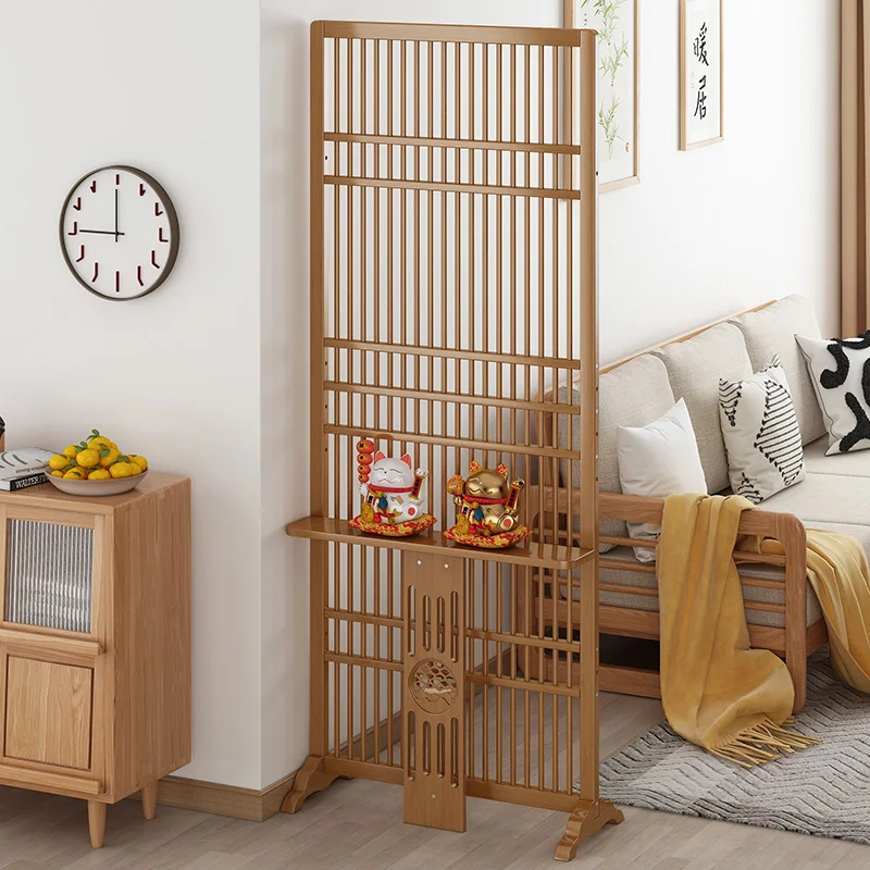 Neue Trennwand im chinesischen Stil, Wohnzimmereingang, abnehmbares Schlafzimmer im japanischen Haushalt, Sitzwand, Gitterhütte