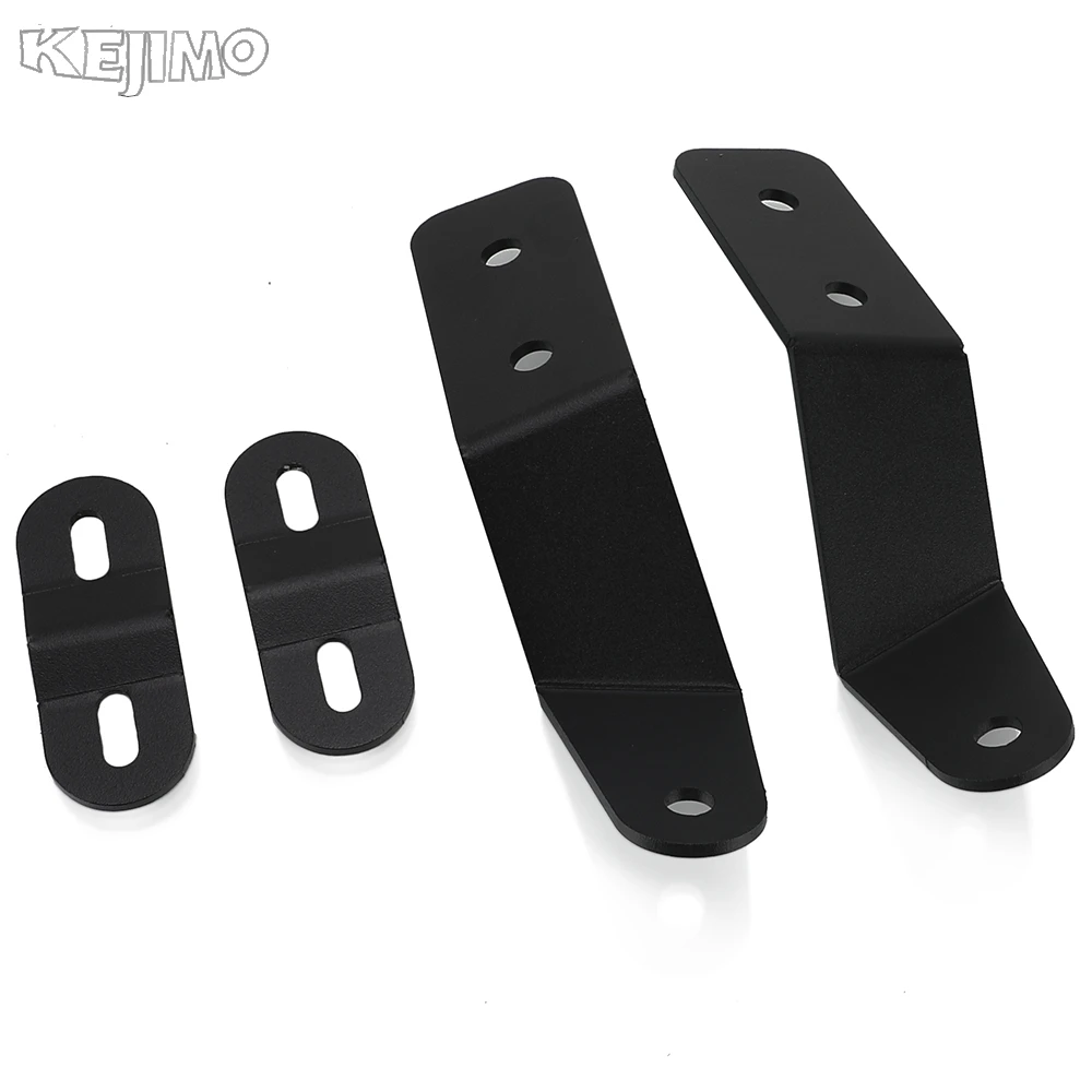 For Kawasaki KLR 650 2008-2020 2021 2022 2023 2024 Mootorcycle CNC Auxiliary Light Bracket Lamp Mount Additional Lights Bracket