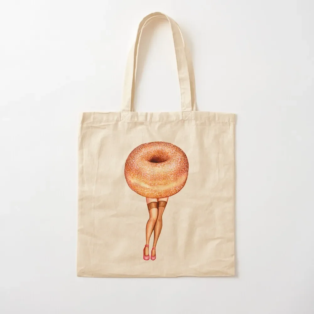 

Donut Pin-Up Tote Bag Shopper handbag reusable shopping bag Tote Bag