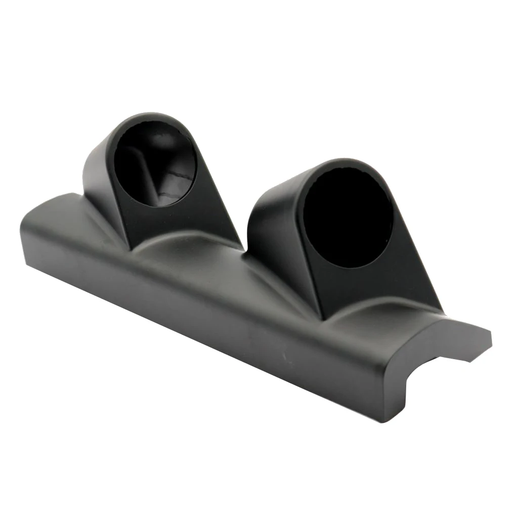 

Правый 52 мм автомобильный столб A с двойным держателем калибра, черный