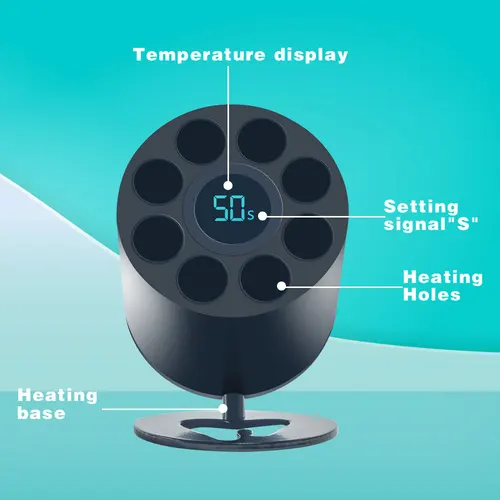 Imagen 2 del producto MBM-calentador de resina compuesto Dental para ablandar la calefacción, Material de odontología e instrumentos, con 8 ranuras de calentamiento