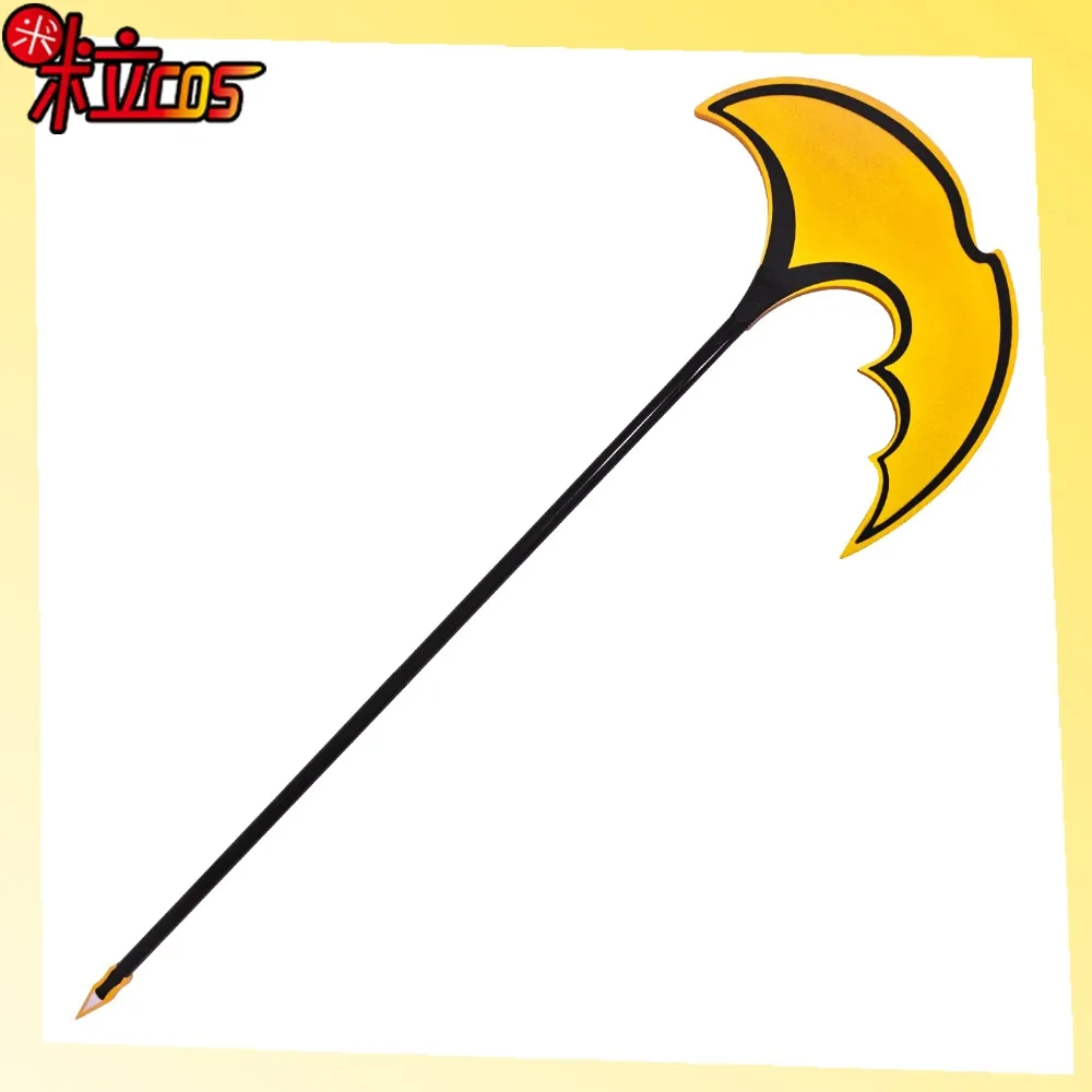 Panty and Stocking Kneesocks Cosplay Scythe Prop for Dark Fantasy Carnival Dress Parade
