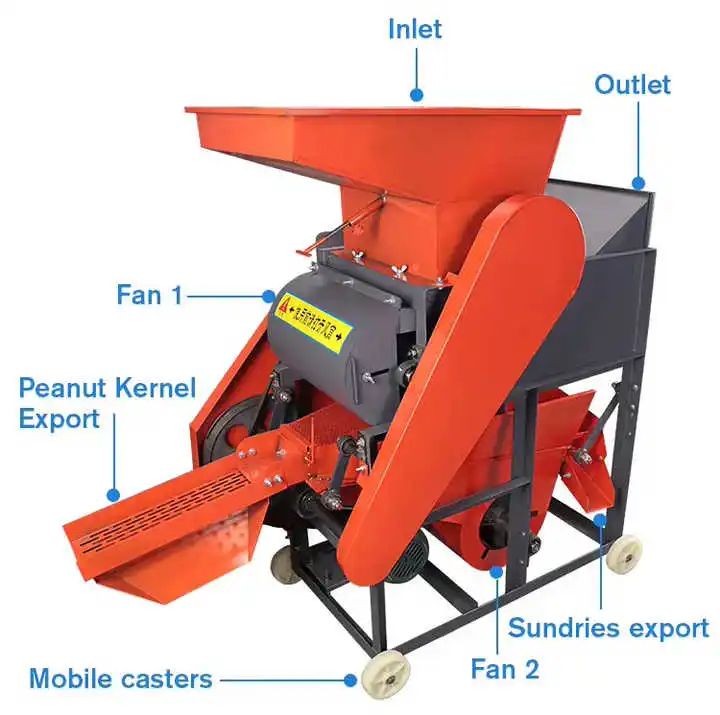 

High Quality Electric Peanut Sheller Small Household for Seed Groundnut Shelling