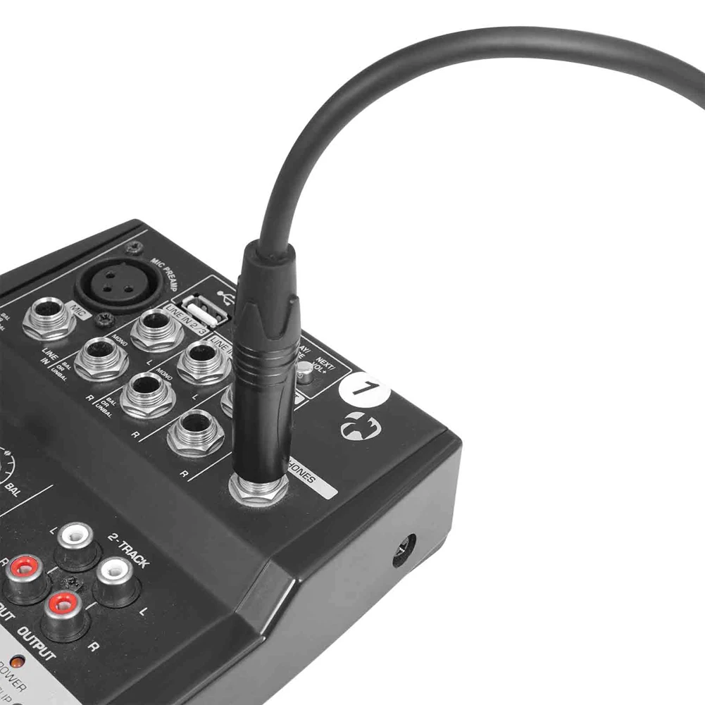 

XLR «мама» на 1/4 дюйма 6,35 мм TRS Jack Провод XLR к четверть-дюймовому патч-кабелю XLR «мама» на 1/4 дюйма 6,35 мм TRS стереоразъем