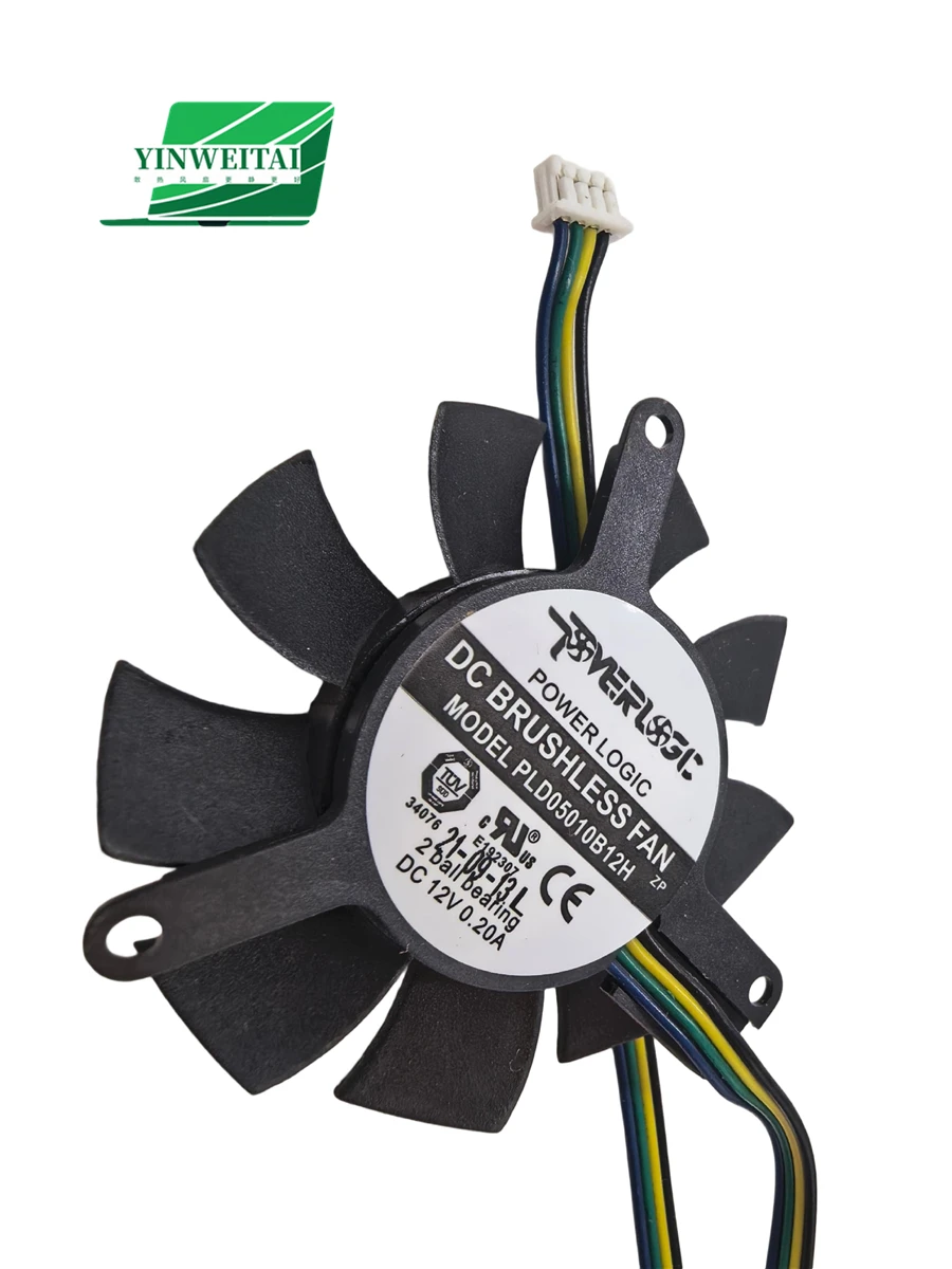 NEW FAN FOR Power Logic PLD05010B12HH DC 12V 0.25A Ball Bearing Axial Cooling Fan