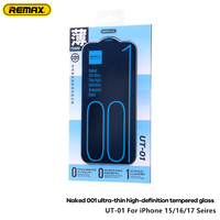 REMAX Naked Ultra-thin 0.15mm HD Tempered Glass Film For iPhone 17 / 17 Air / 17 Pro / 17 Pro Max Screen Protector