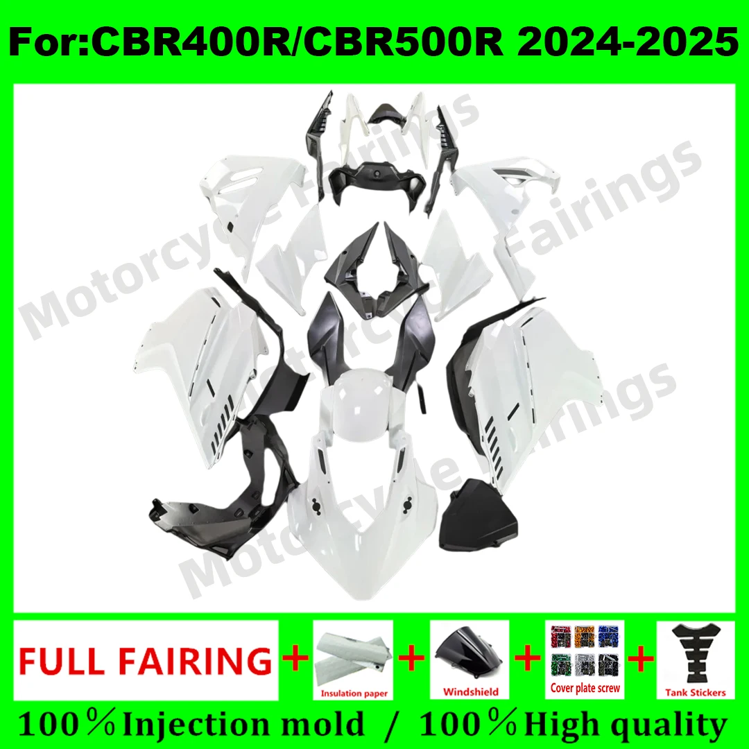 

Полный комплект обтекателей для литья под давлением мотоцикла, подходит для CBR 400R CBR500 R CBR500R 2023 2024 23 24, комплекты обтекателей для кузова