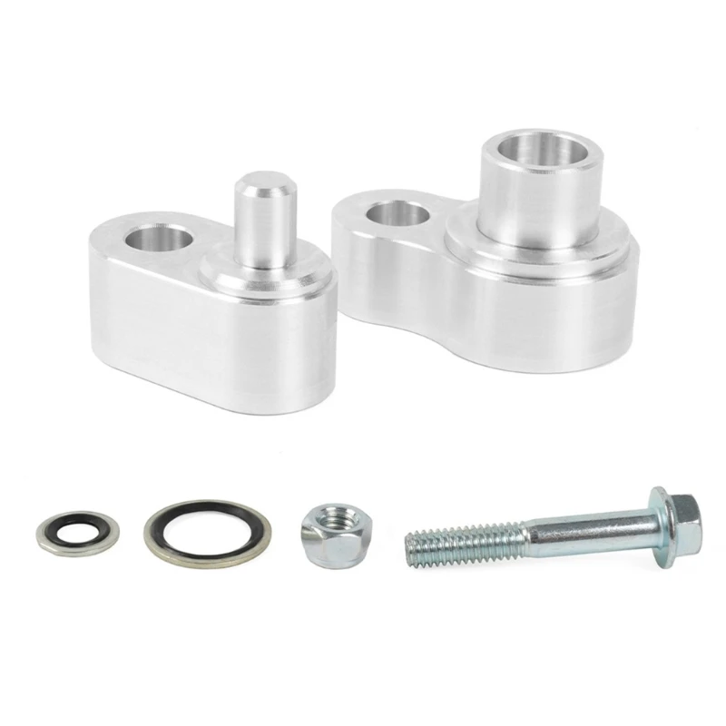 Aluminum Rear Block Line Terminators with Washer Screw Auto Accessories