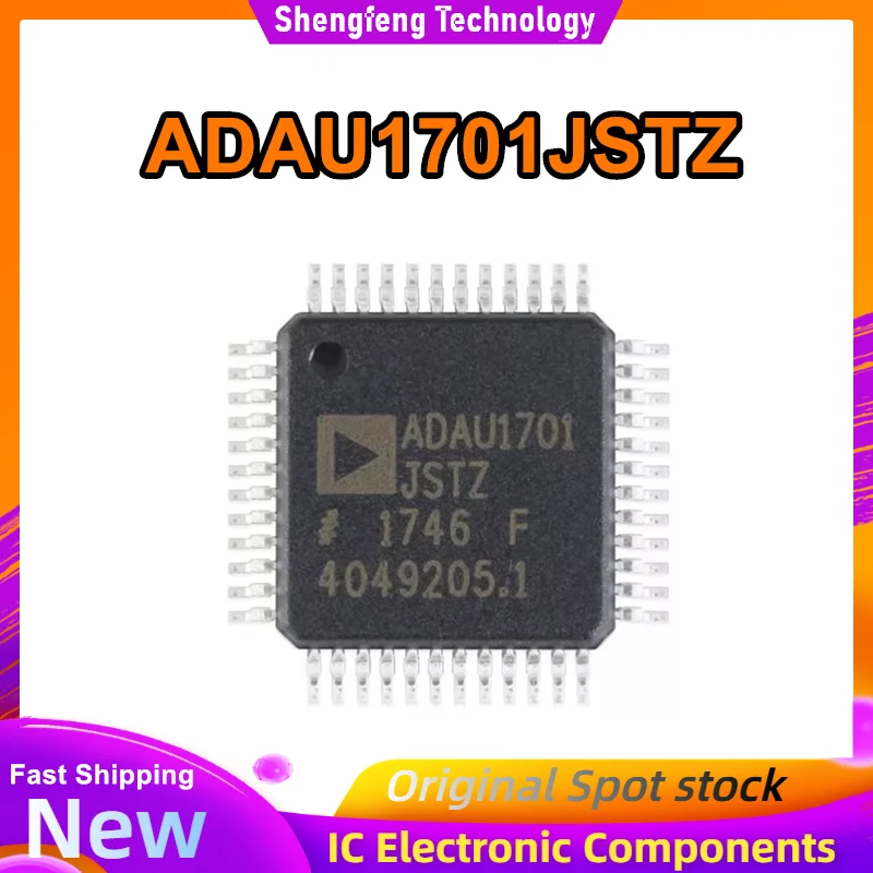 5 PZ ADAU1701JSTZ ADAU1701 LQFP-48 Chip IC 100% Nuovo Originale in magazzino