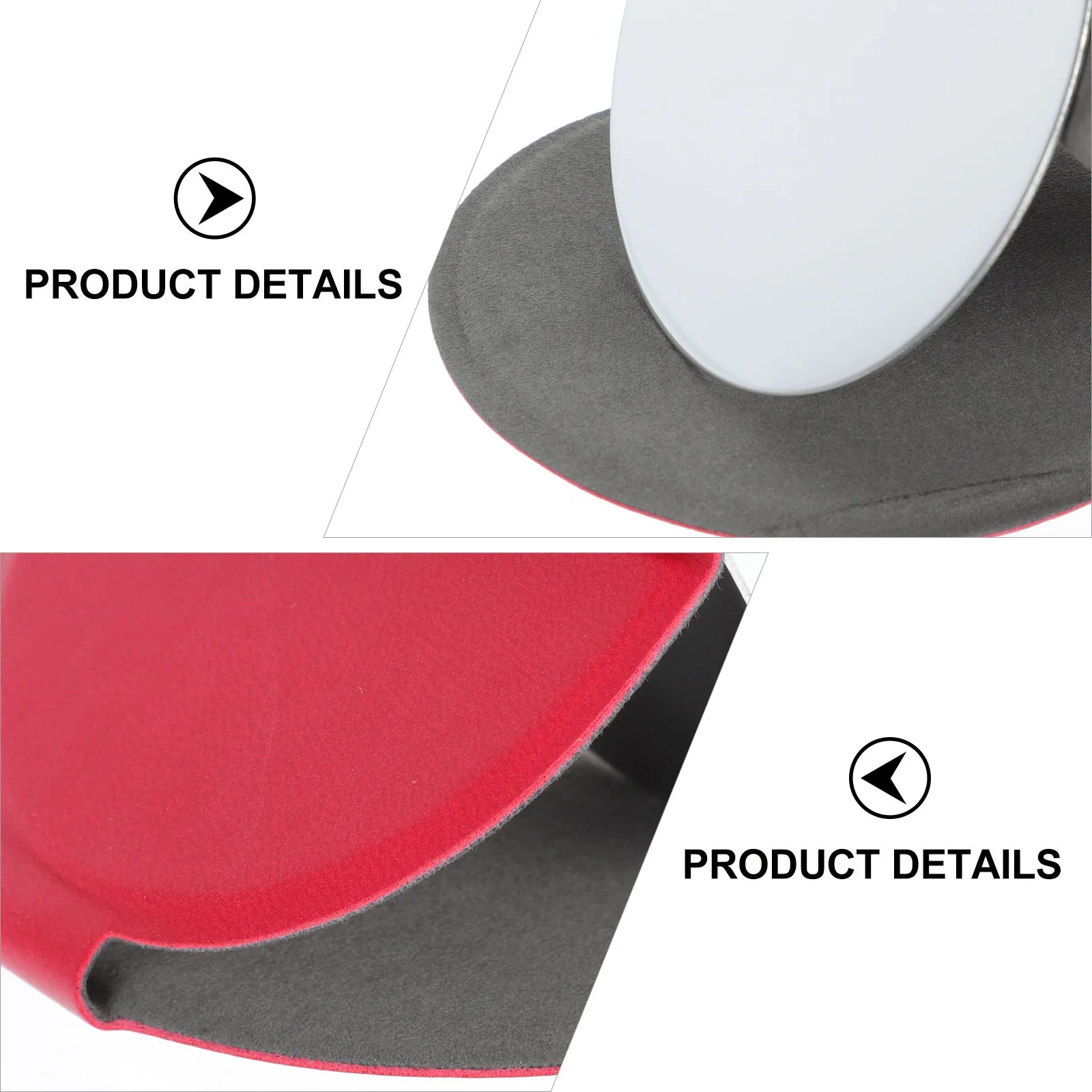 2Pcs Compact Folding Makeup Mirror PU Portable Pocket Mirror Travel Cosmetics Tool Female Gift Makeup Tool