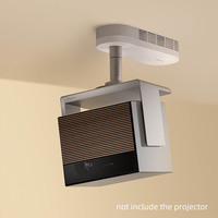 Yinzam Multiple Height Adjustments Celling Mount and Floor Stand Bracket ，Wall Bracket for XGIMI RS 10 Ultra Series Projector
