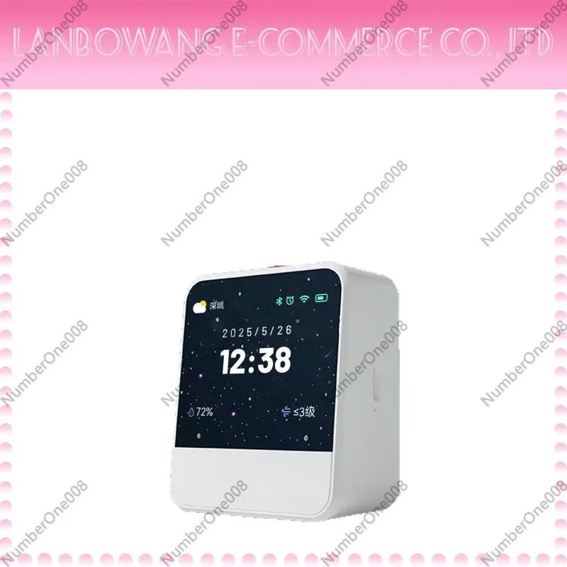 AI Smart Voice Speaker with Learning Alarm Clock, Time Manager Voice Assistant Smart Alarm Clock for Study