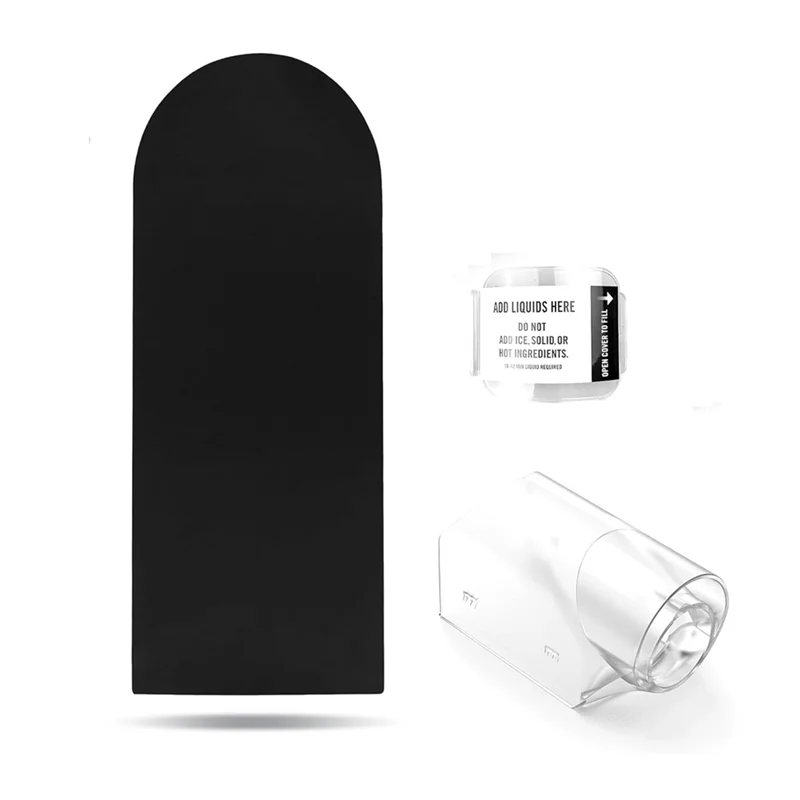 

【PLAISIR】Комплект сменных аксессуаров для Ninja Slushie FS301, FS300 - противоскользящий коврик, съемные защитные накладки, крышка-заглушка для носика.