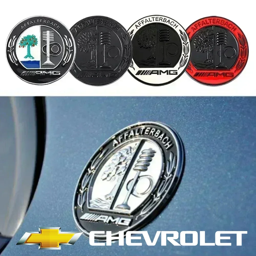 

3D Metal AMG Badge Apple Tree Car Body Trunk Decoration Sticker Accessorie For Mercedes Benz A B C E G Class GLK CLA GLB GLC GLE