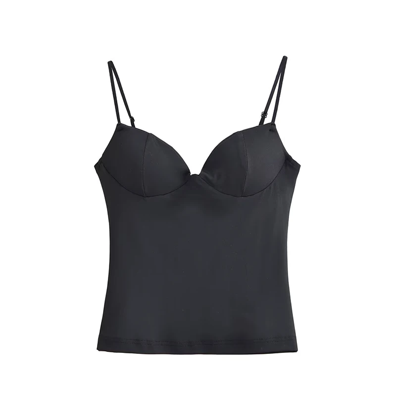 Women Sexy Halter Top 2025 Women Summer Fall New Fashion Solid Color Sleeveless Backless Halter Top Women Sexy Short Top