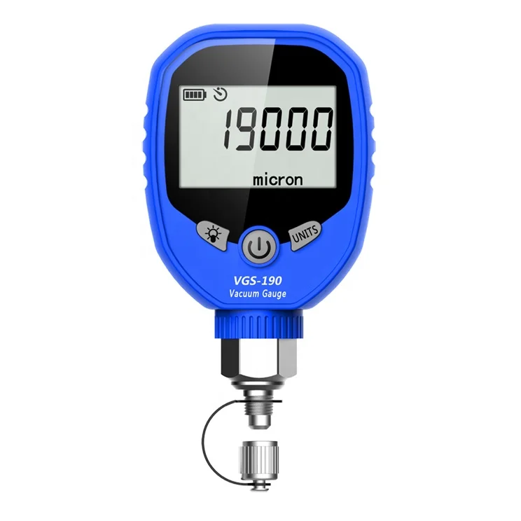 High Precision Electronic Vacuum Meter Digital Vacuum Gauge VGS-190