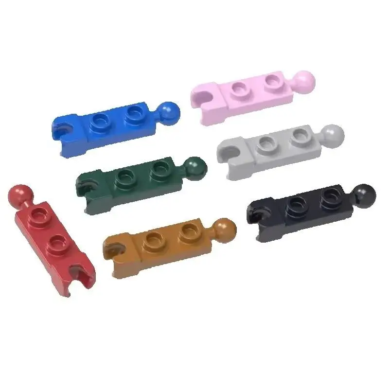 

10 шт. 14419 1x2 SideB с буксировочным шариком, розеткой, строительные блоки, цветные аксессуары Moc, совместимые с деталями кирпича «сделай сам»