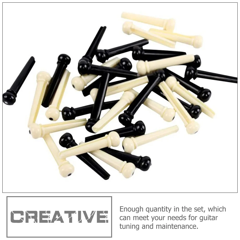 

Guitar String Set Tuning Pin Bridge Peg for Fixing Pegs Puller Plastic Acoustic