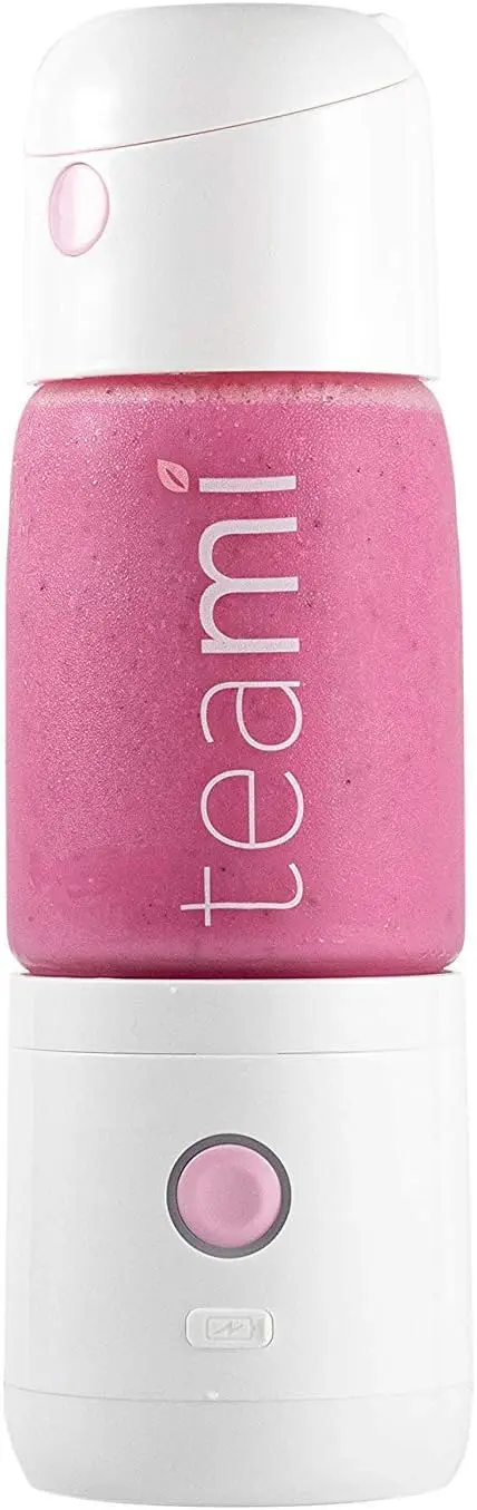 

MIXit Portable Blender 2.0 - USB Rechargeable, 18.6oz, GLASS - Use at the Office or Gym - 30 Seconds for Smoothies and Protein S