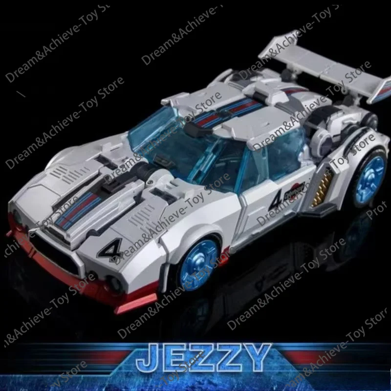Bingo Toys BT 07 Jezzy Transformable Action Figure Supercar Robot Model Articulated Collectible Figurine Desktop Display Gifts