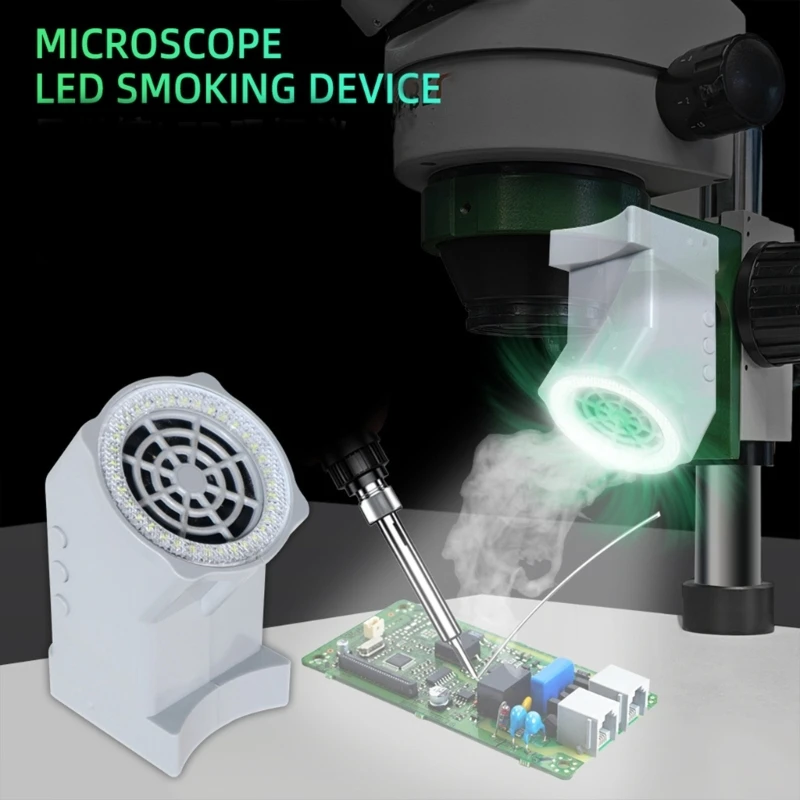 Extractor humos USB potente escape humo adecuado para microscopios trabajos soldadura