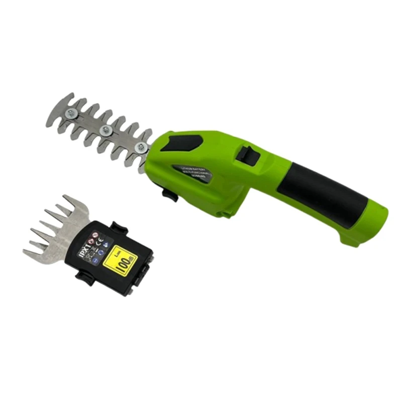 

2-In-1 Cordless Electric Hedge Trimmer Cordless Grass Shear Garden Pruning Shears Lawn Hedge Cordless Fence Scissors