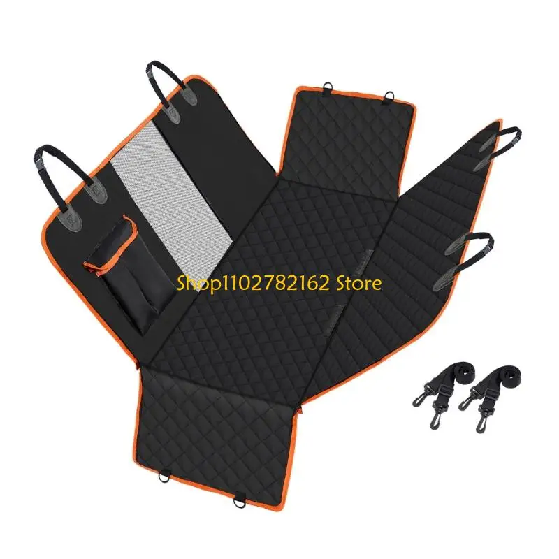 

547B Comfortable Pet Car Cover Ensures Safe Rides Universal for Dogs Cats Pets