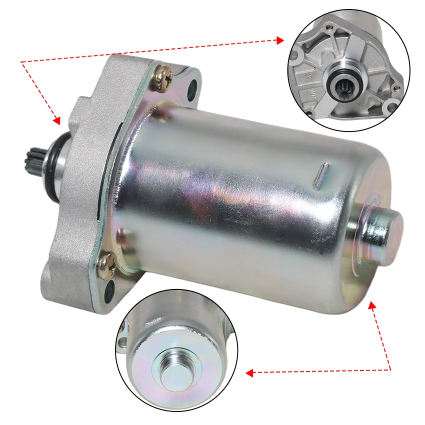 Elektrischer Anlassermotor für Roller 31210‑GFC‑771 für Honda Metropolitan Today Vision Lead Elite Beat Vario 50‑110 2006‑2017 Ersatzteile – Detail 2