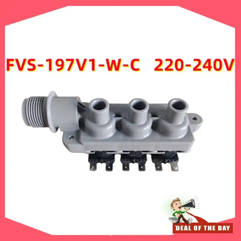 24-Hour Delivery Washing Machine Solenoid Valve Water Inlet Valve FVS-197V1-W-C Fully Automatic Drum Universal Accessories