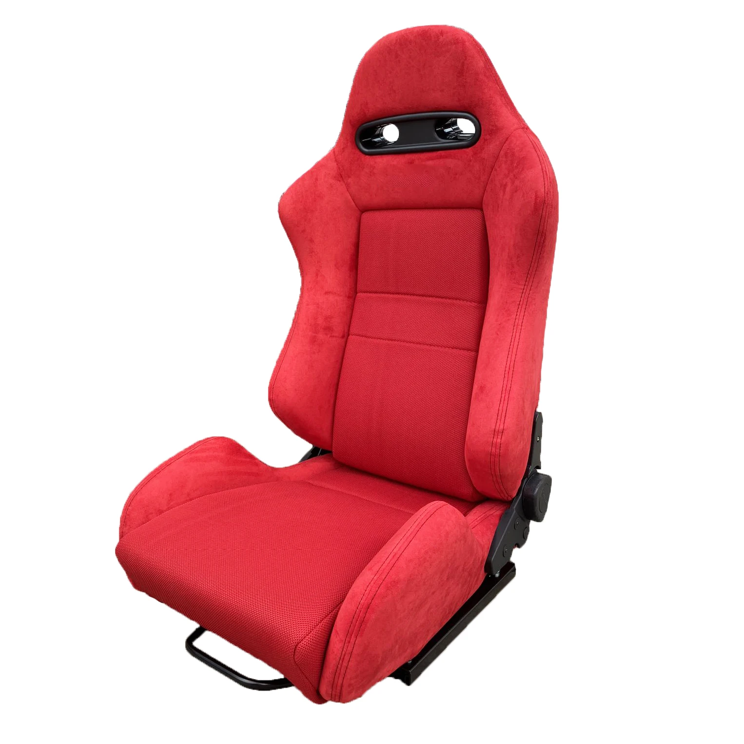 1098 Universal High Quality Leather Car Vehicle Gaming Station Adjustable Sim Bucket Racing Seats