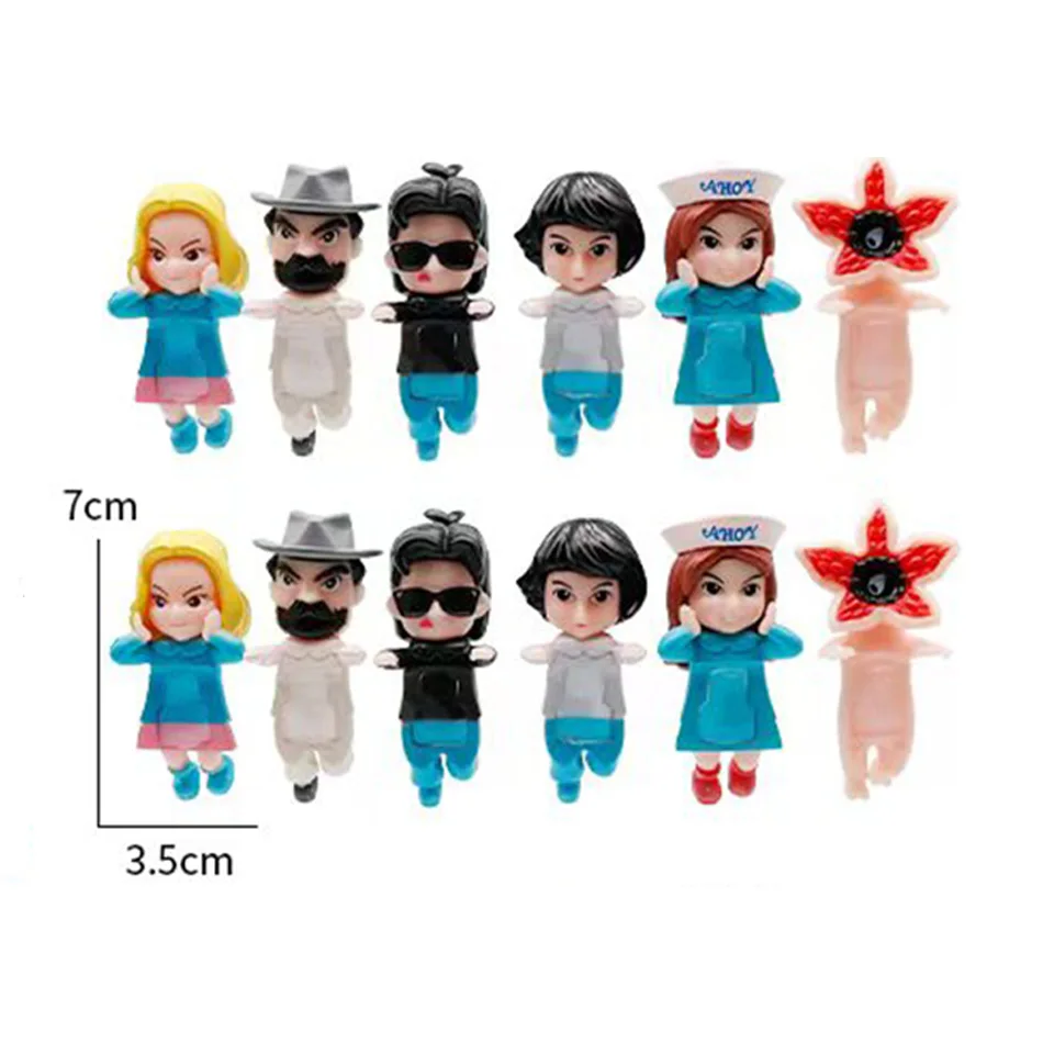Hot 12 stücke Anime PVC Blind Box Serie Anime Figuren Mini Statue Peripherie Schreibtisch Ornamente Puppe Fans Kinder Halloween Geschenke