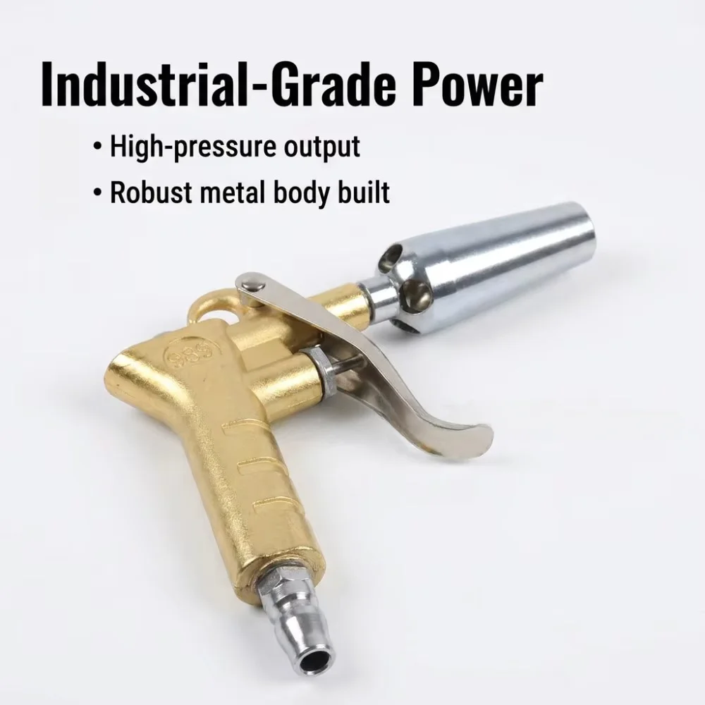 989 Tornado Pneumatic Car Air Blowing Gun Aluminum Alloy Dust Cleaner Air Duster Spray Tool for Car Wash & Detailing