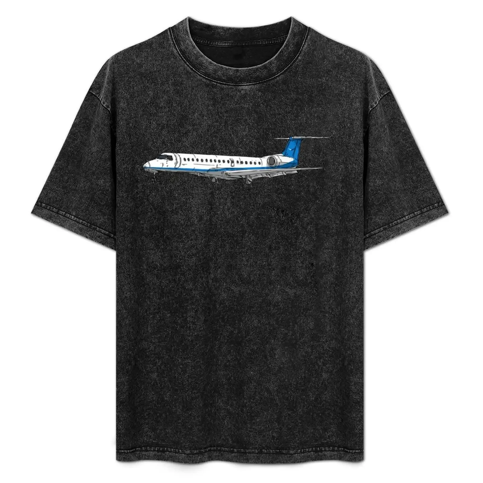 

Embraer ERJ 145 Jet T-Shirt funny gifts vintage graphic tee rapper graphic tees man t shirt mens cotton t shirts