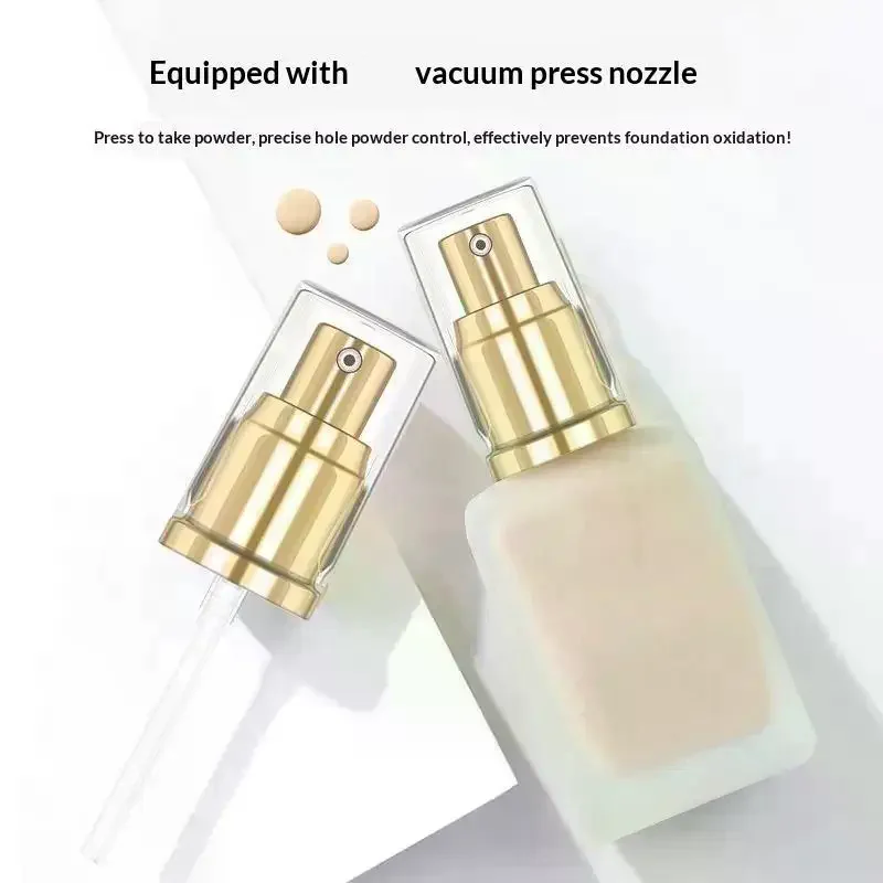 1Pcs Special Nozzle Replace The Liquid Foundation Vacuum Pump Head For Pressing The Duck'S Beak With Foundation Make-Up Pump