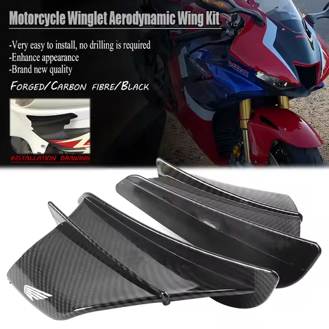 For Honda CB650R CB1000 CB1000R CBR1100 CBR600RR CBR900RR CBR 600RR/1000RR Winglet Aerodynamic Wing Kit Spoiler Motorcycle