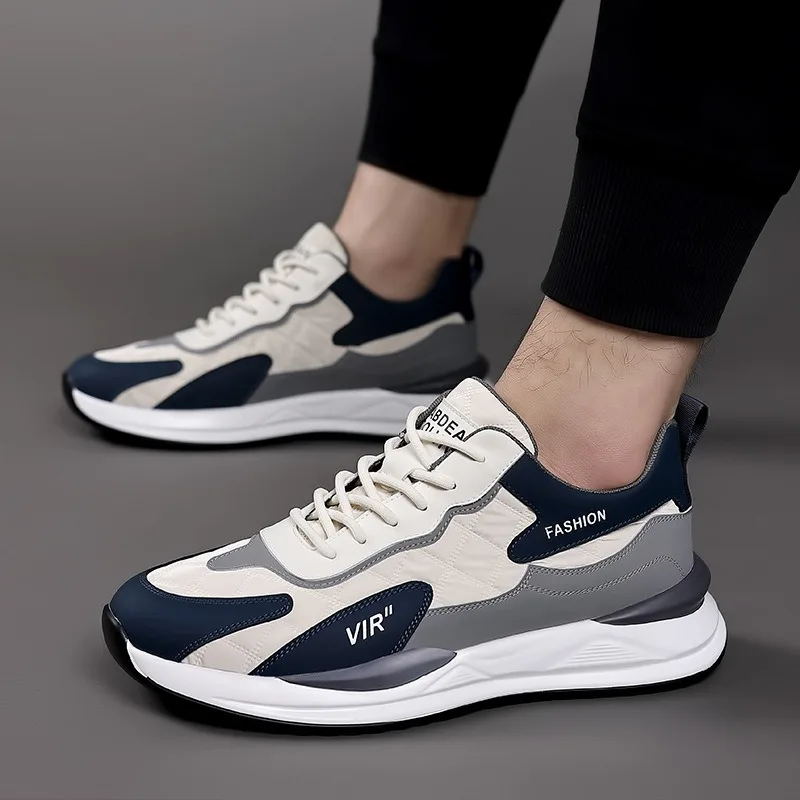 Spring Autumn Fashion Platform Sneakers for Men New Designer Casual Men's Sports Shoes Casual Luxury Zapatos De Hombre