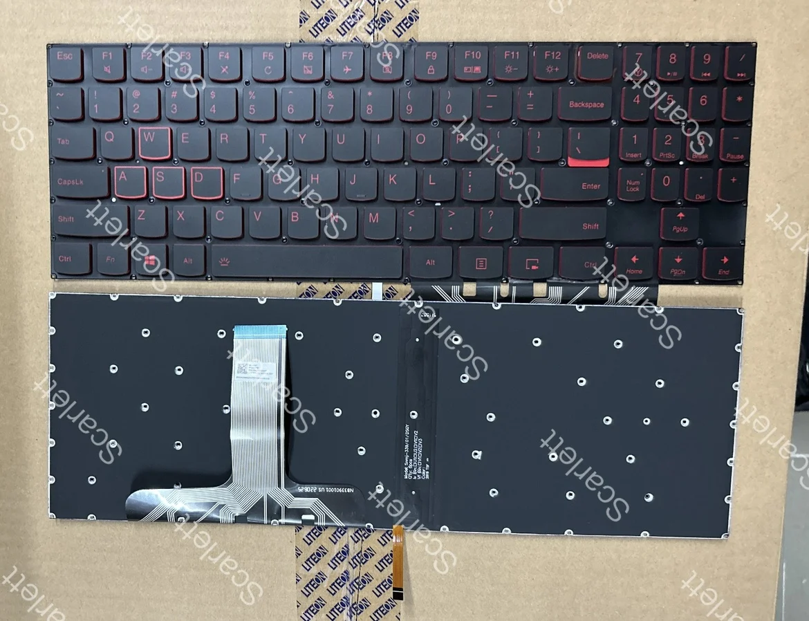 Keyboard for Lenovo Legion Y520 Y520-15IKB Y720 Y720-15IKB R720 R720-15IKB 15 15IKB 9Z.NDKBN.D01 LA Backlit