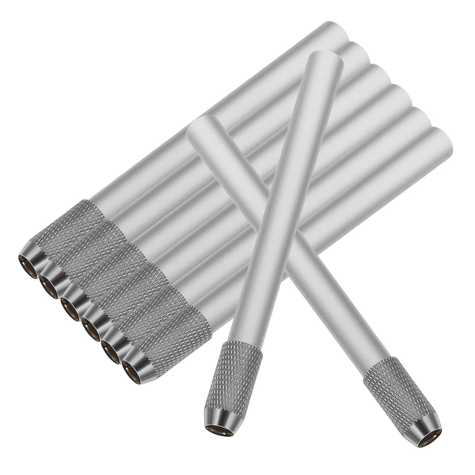 

8Pcs Pencil Extender Reusable Metal Holder for Art Colored Pencils Short Pencil Extender Office Supplies School Supplies