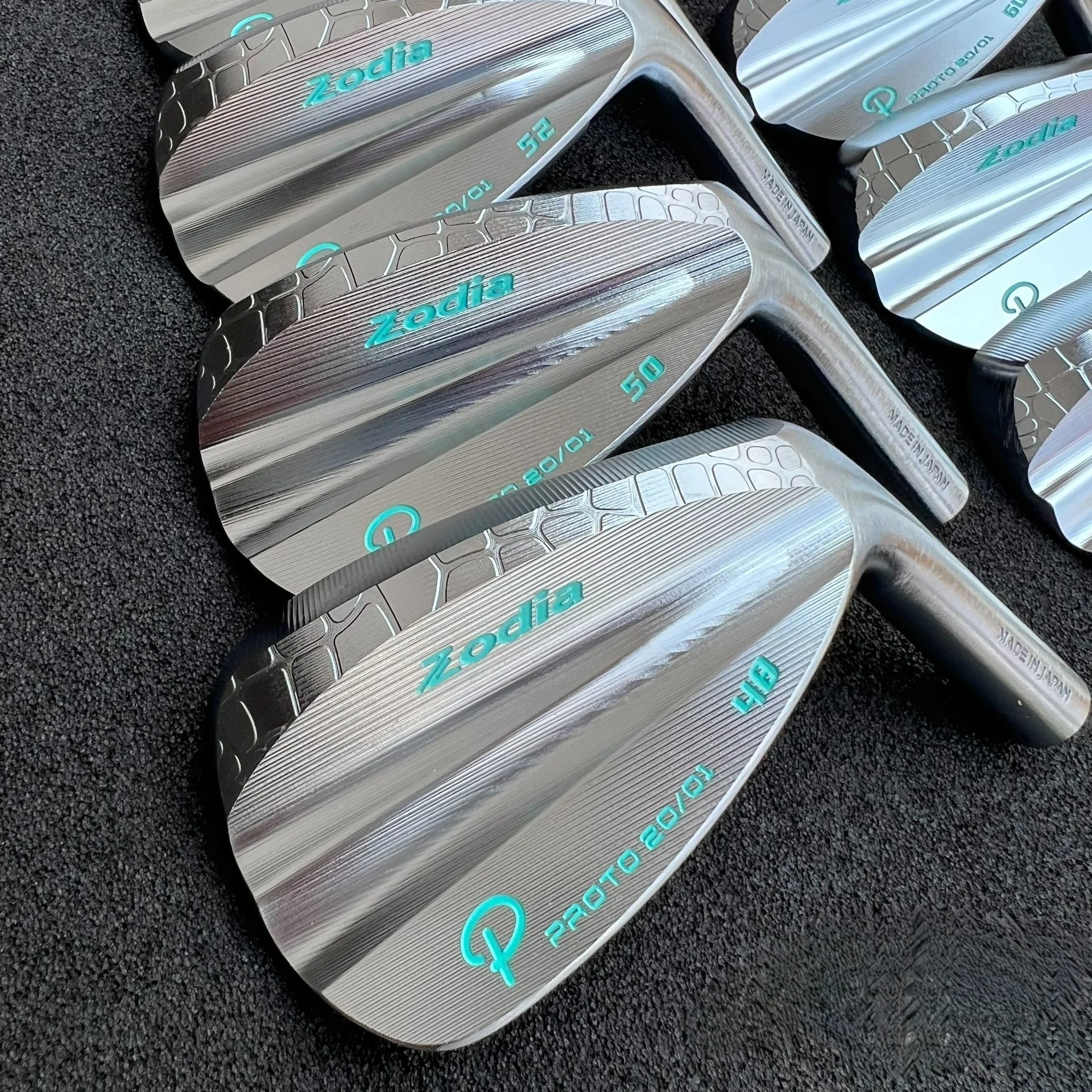 Zoda Golf Wedges with Steel Shaft, Forged S20c, CNC Face, New Golf Clubs, 48, 50, 52, 54, 56, 58, 60