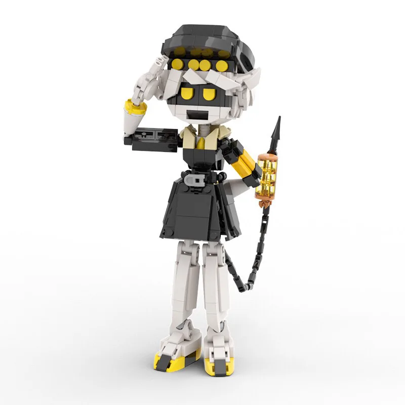 Blocs de construction de figurines de monstre, Robots d'ange ailé, série Anime, briques, jouets, ornement pour enfants, cadeaux d'anniversaire, nouvelle collection