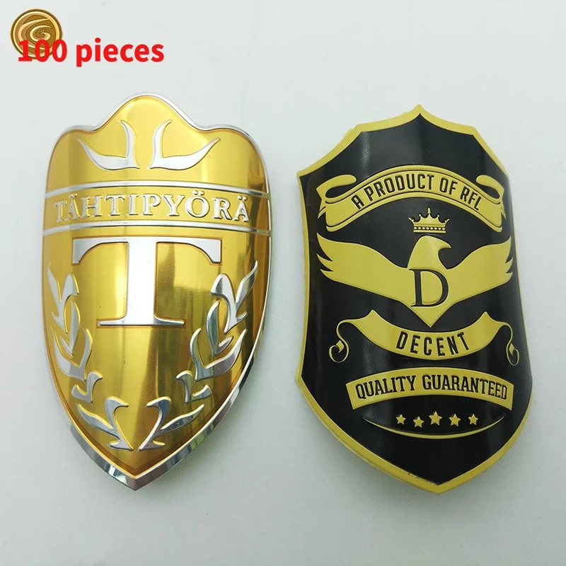 10 0.Zhang.Custom.2021 private label Metal Labels/ Bright Mirror/ Hign Quality Bike Metal Tags Logo