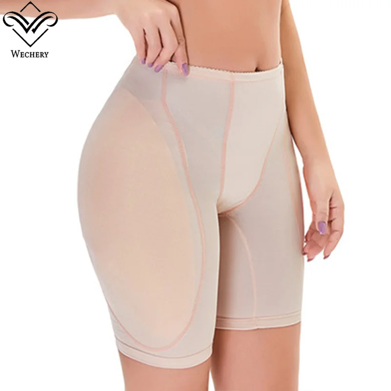 Women High Waisted Waist Trainer Hip Pads Shapewear Pantie With Filler On The Butt Lifter Shaper Fake Ass Enhancer Thigh Trimmer