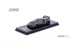 (W przedsprzedaż) INNO 1:64 LBWK F40 Chrome Black Diecast Model samochodu